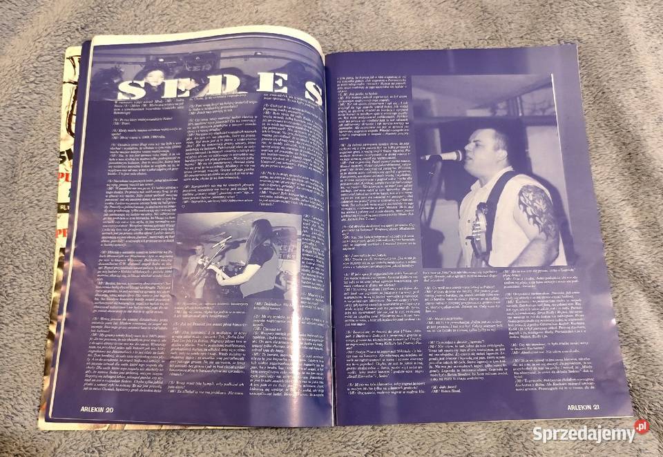 Arlekin 9 Lato 32000 Punk hc reggae fanzine Rok wydania 2000 śląskie Rybnik