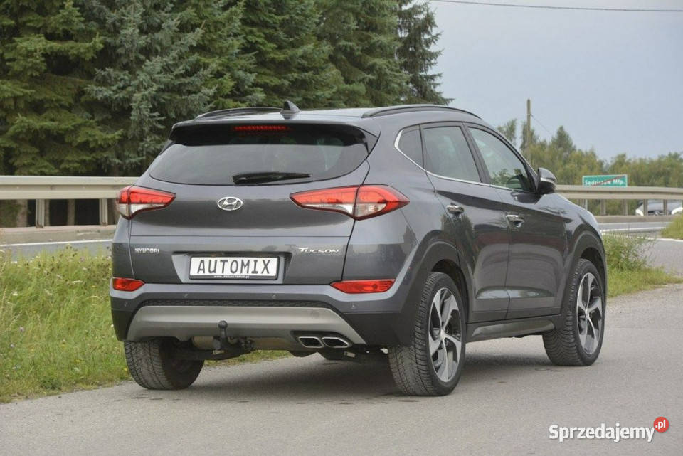 Hyundai Tucson 20CRDI doinwestowany nawi skóra grafitowy podkarpackie Sędziszów Małopolski