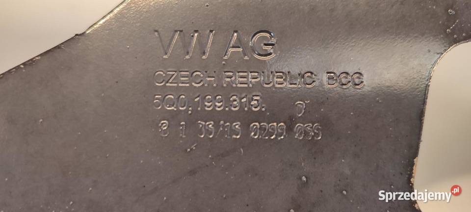 SKODA OCTAVIA III KOŁYSKA WÓZEK SANKI PRZÓD osobowe