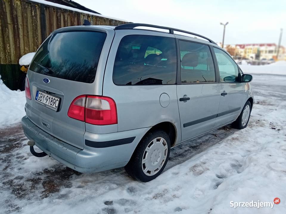 Ford Galaxy 19TDI 115 2002r srebrny