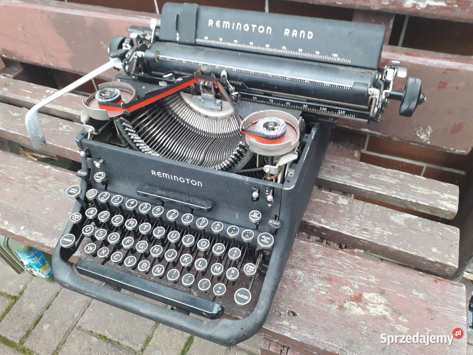 Antyczna maszyna do pisania REMINGTON RAND Warszawa
