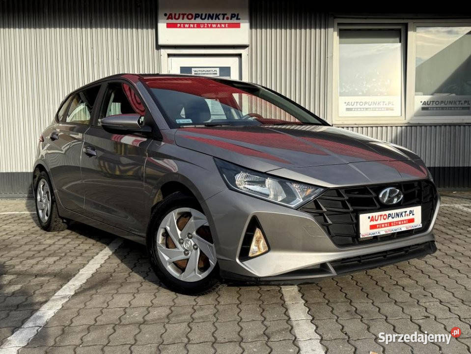 HYUNDAI i20 2021r Salon Fvat 23 Bezwypadkowy Rok produkcji 2021 Rzeszów