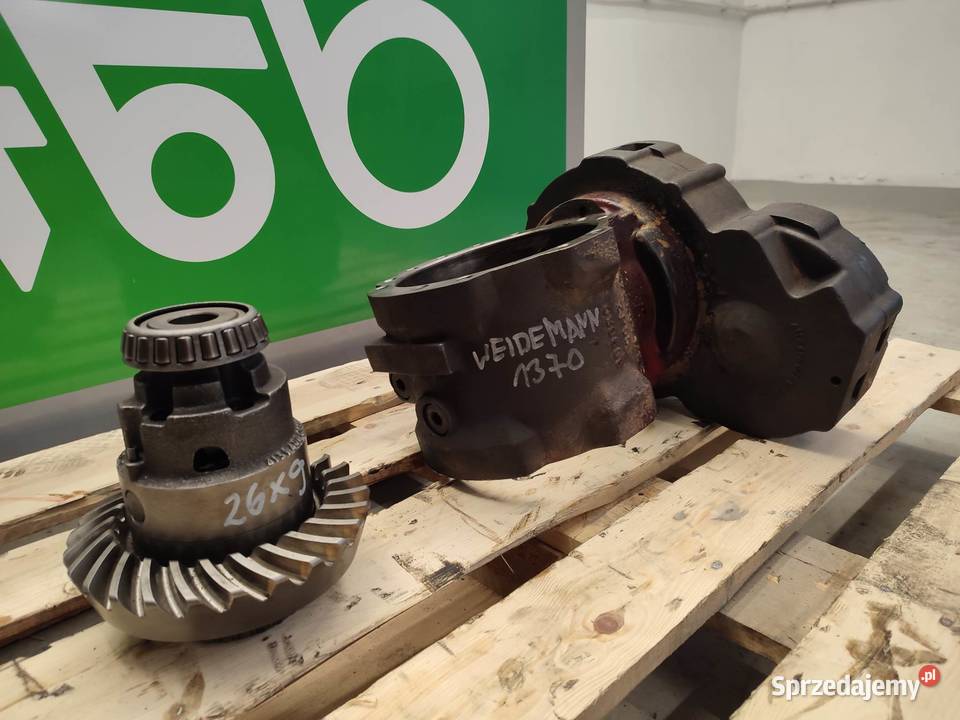 Atak 26x9 Weidemann 1370 4472404122B wielkopolskie Wilkowo