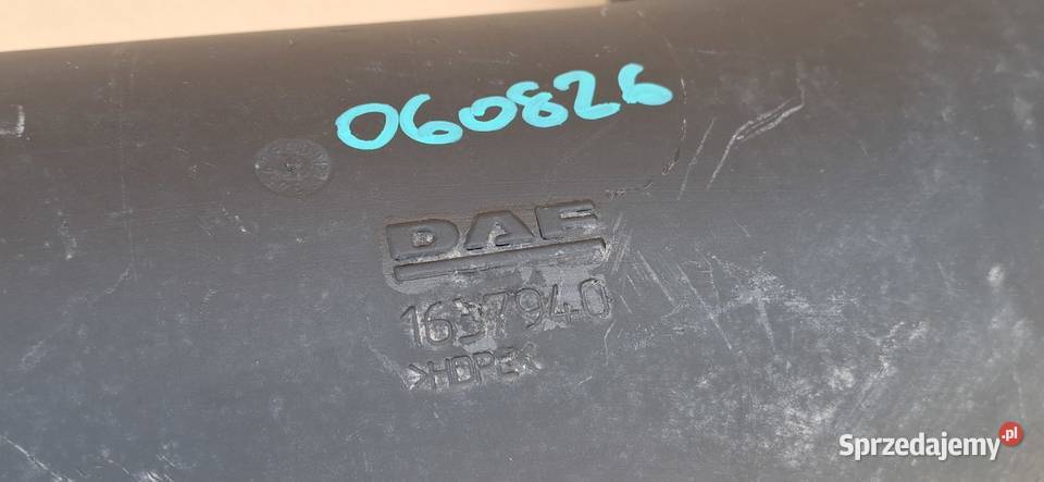DAF XF 105 EURO 5 DOLOT RURA PRZEWÓD POWIETRZA Bieleń