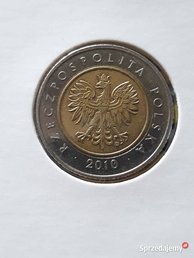 5 złotych 2010 r 2 około mennicza