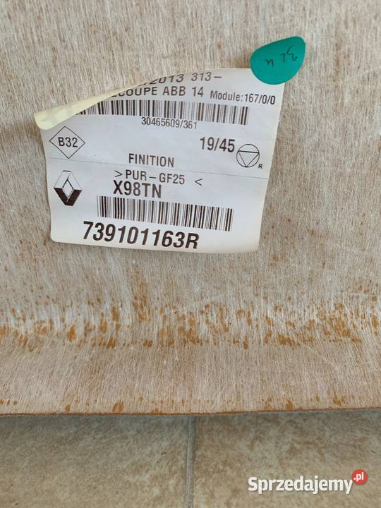 PODSUFITKA RENAULT CLIO 4 IV 2016 LIFT 5D HB Barwałd Dolny