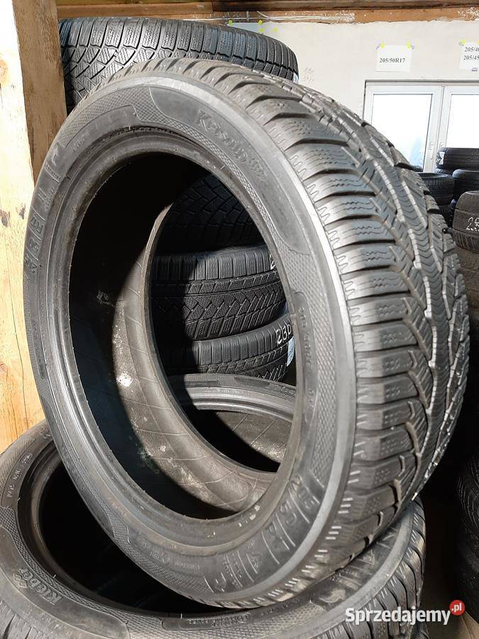 4x Opona UŻYWANA ZIMOWA 20550R17 KLEBER 119 Zaścianki