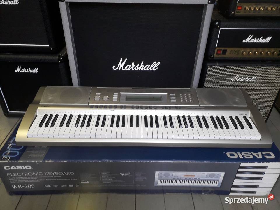 Keyboard Casio WK200 6 oktaw klawiatura
