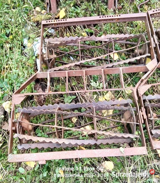 Walki do kultywatora podwójne nieuszkodzony