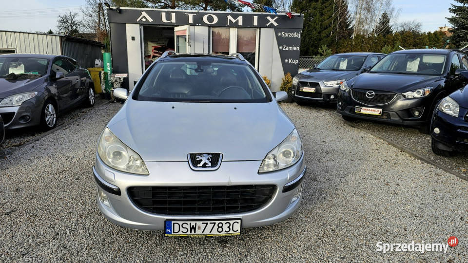 Peugeot 407 SW 22 BenyznaSuper Wyposażenie Świdnica