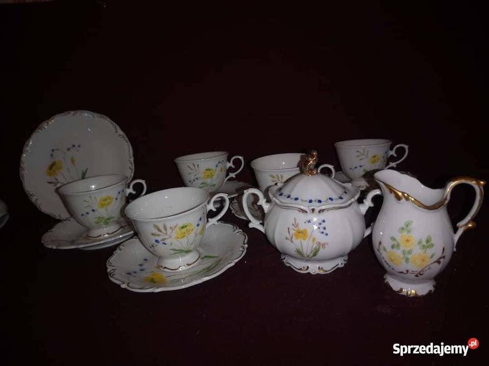 Filiżanka z talerzkiem Tirschenreuther Gdańsk