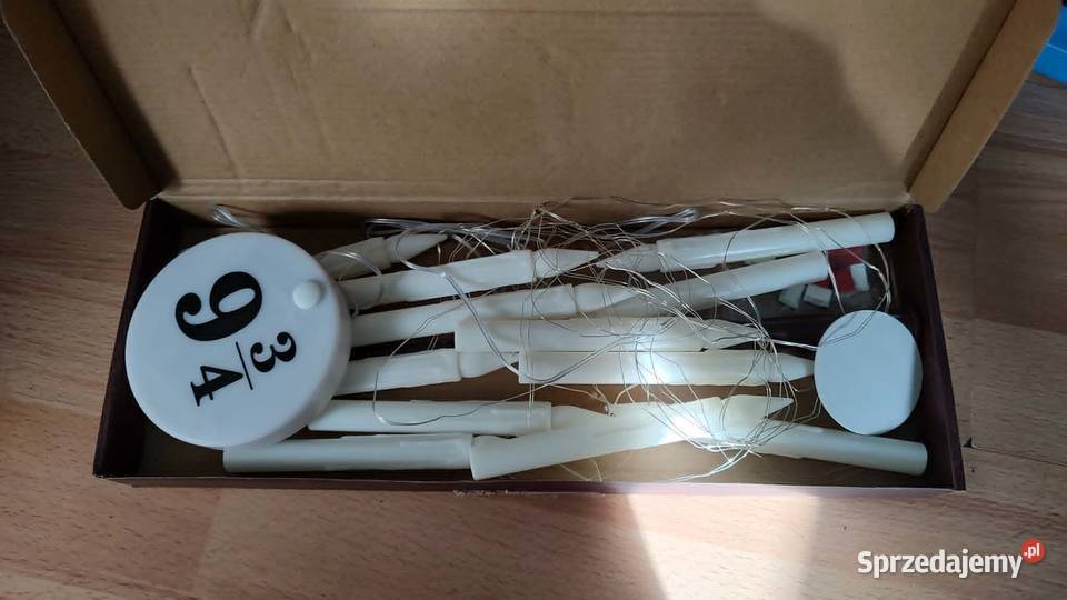 dekoracyjne lampki LED w kształcie świec