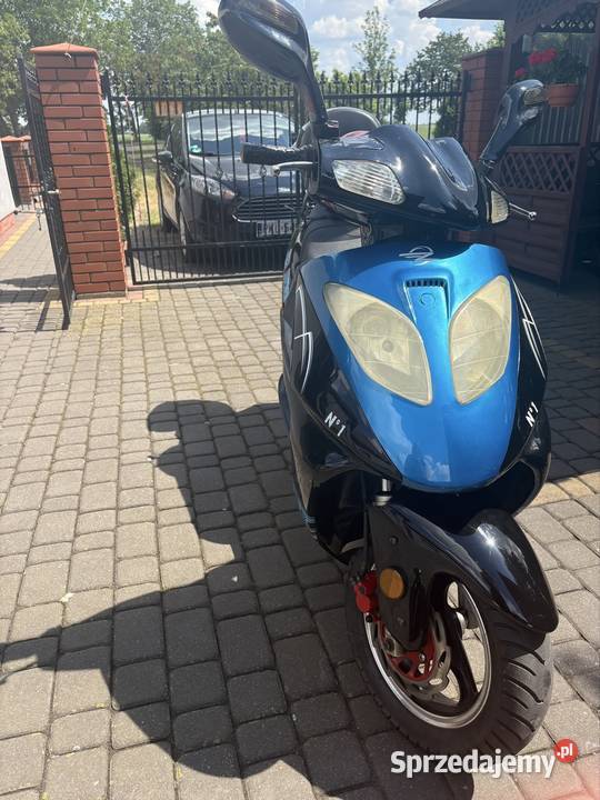 Skuter zipp gp500 14000km Dobre