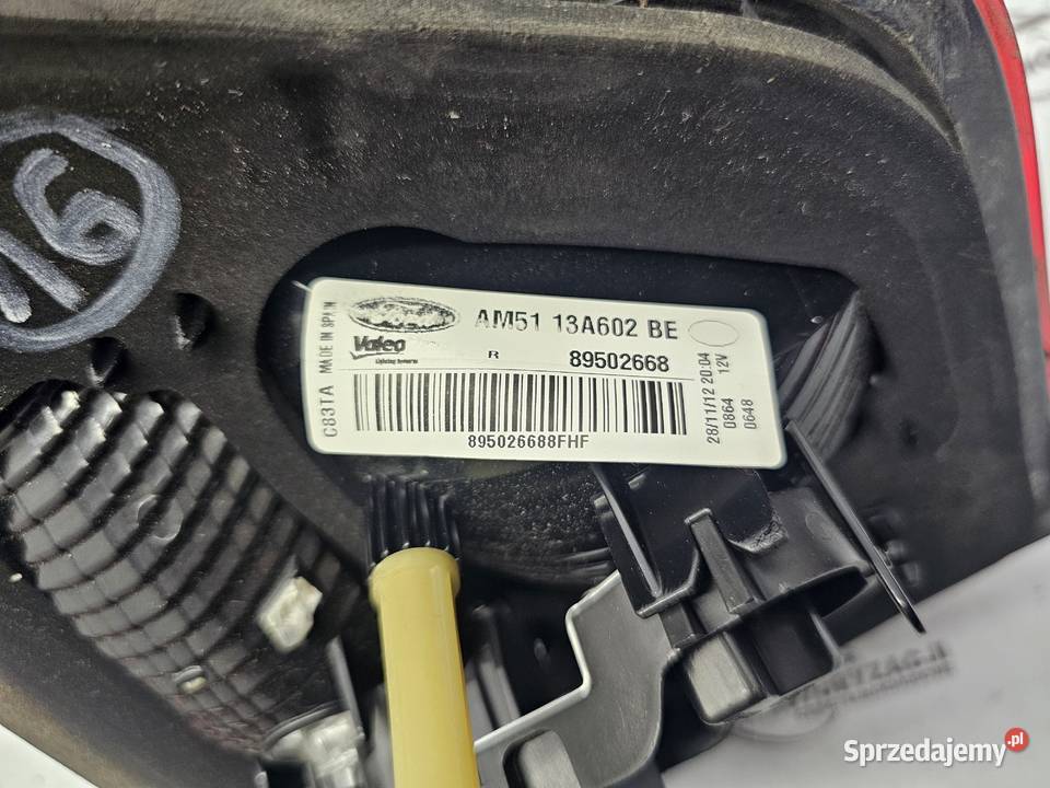 FORD C MK2 II 13r lampa prawa tył w klapę Kielce