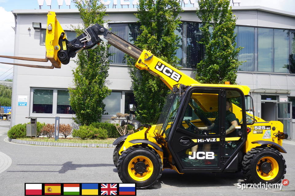 JCB 52560T5 2022 860 MTH 25 t zasięg 6 m Dźwigi, podnośniki Kraków sprzedam