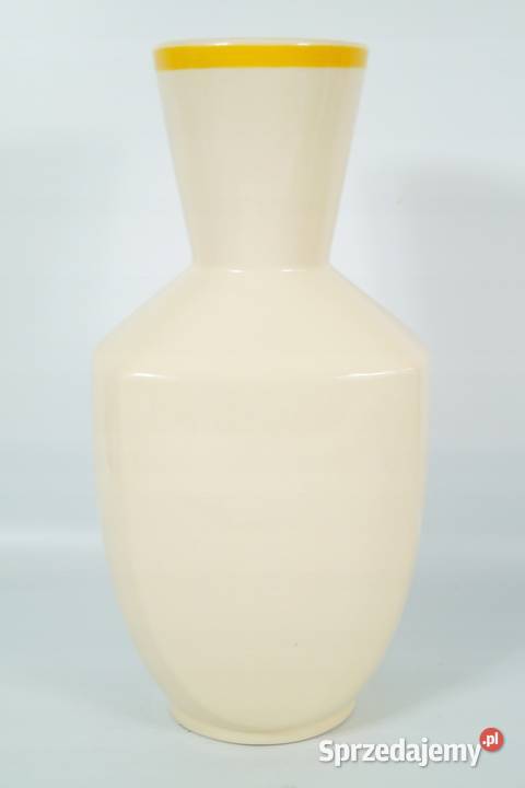 Porcelanowy wazon żardiniera Vallauris 1960 Gizałki