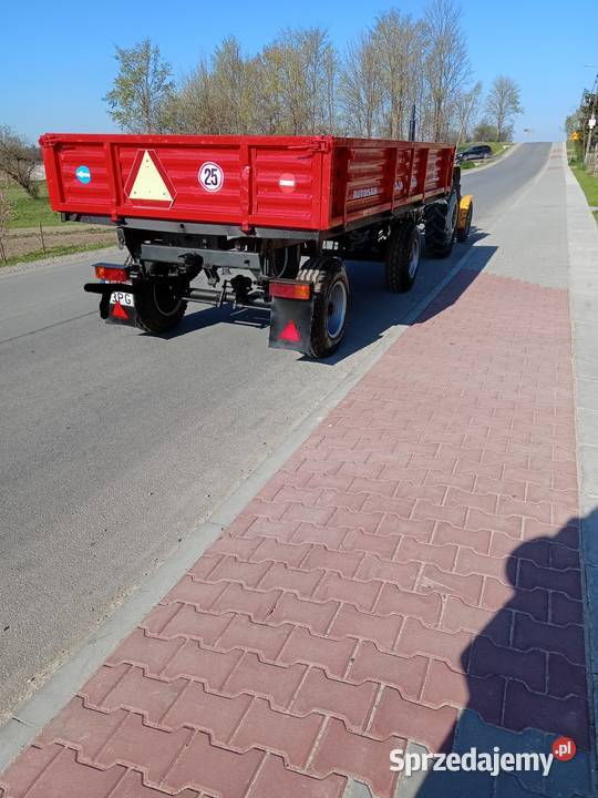 Przyczepa rolnicza AUTOSAN D 35 wywrotka nieuszkodzony Piórków