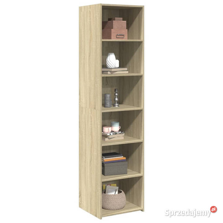 Wysoka szafka dąb sonoma 45x41x185 materiał Warszawa sprzedam