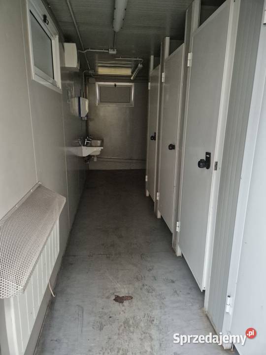 Kontenery sanitarne toalety umywalki prysznice Gdynia sprzedam