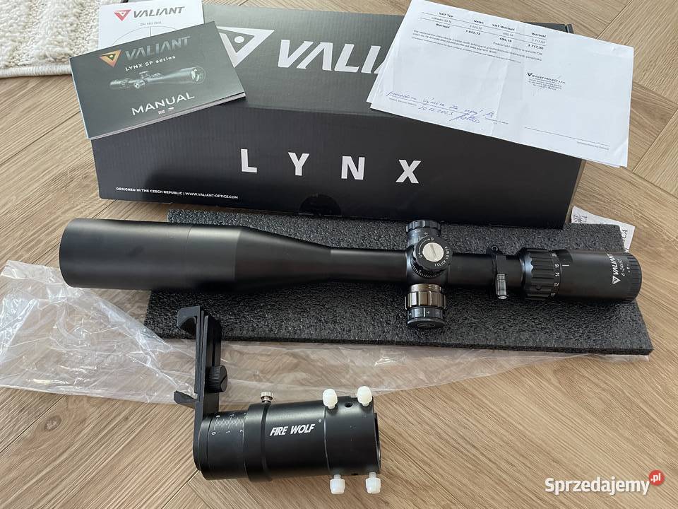 Luneta Valiant Lynx 624x50 SFSIR MIL DOT Częstochowa sprzedam