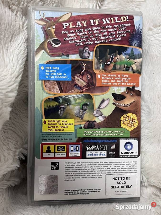 Open Season na PSP Sony PSP