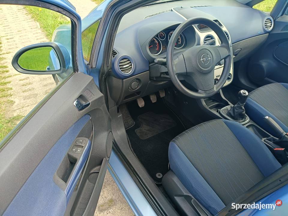 Opel Corsa D 2007 14 benzyna klima panorama Kartuzy