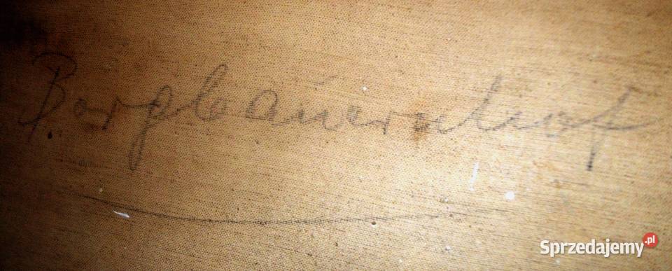 Obraz olejny Gospodarstwo w Alpach lata Świbie