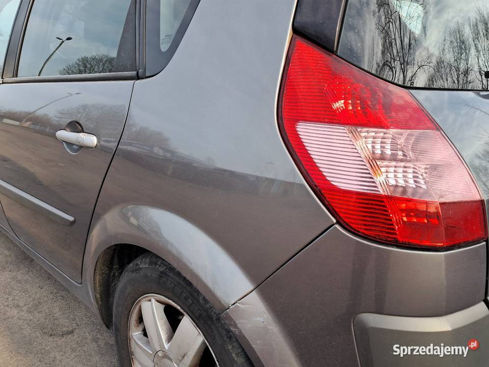 Renault Scenic 19 dci 2004 nowy przegląd i OC Złotów