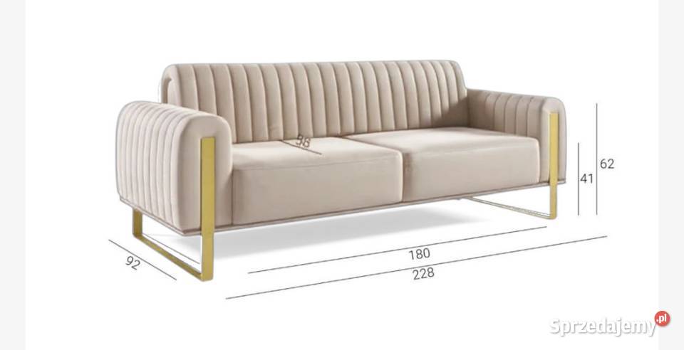 Sofa Elegance III StyloveWygodne Ostrów Wielkopolski sprzedam