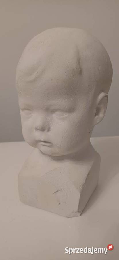 Gipsowa figurka popiersie dziecka Warszawa