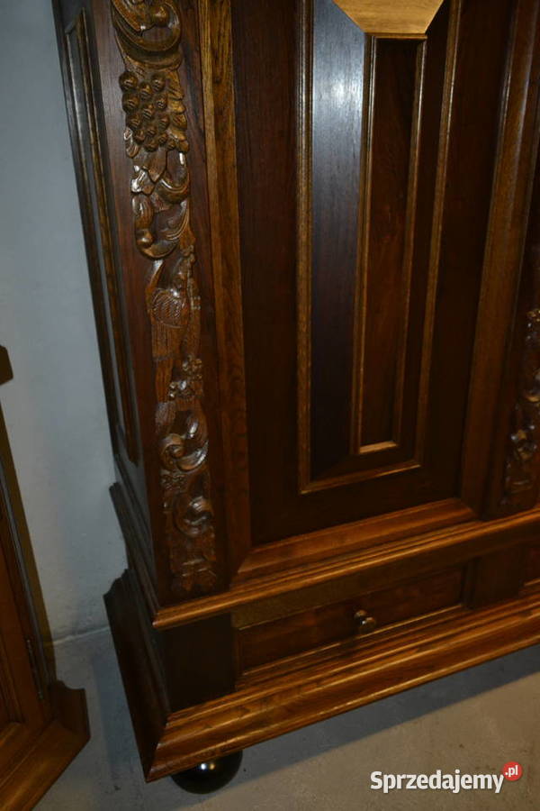 szafa holenderska dąb orzech 2 Będzin