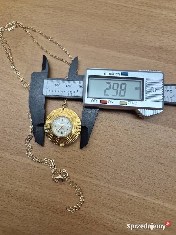 Zegarek wisiorek ChaikaExacta ZSRR Au 5 śląskie Chorzów sprzedam