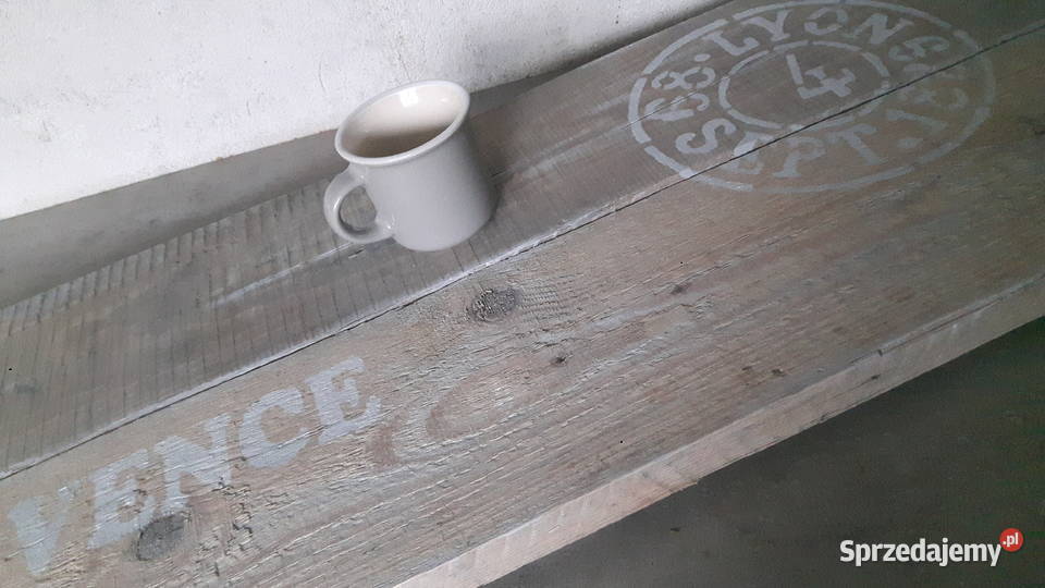 Duża taca drewniana