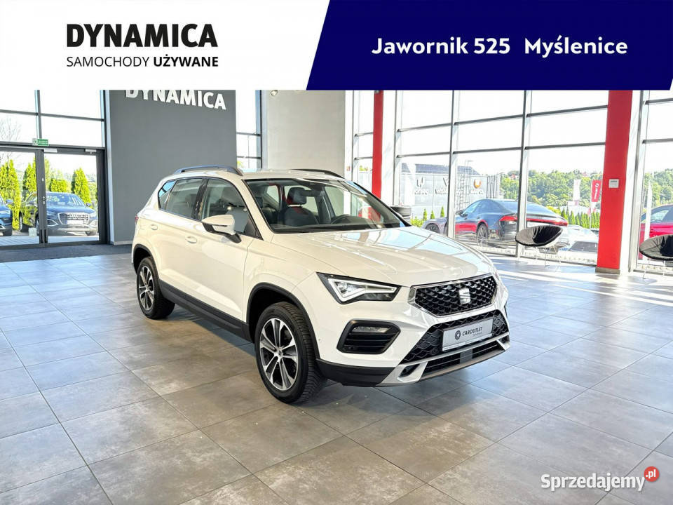 Seat Ateca Style 15TSI 150 DSG 2023 r salon I bluetooth Myślenice sprzedam