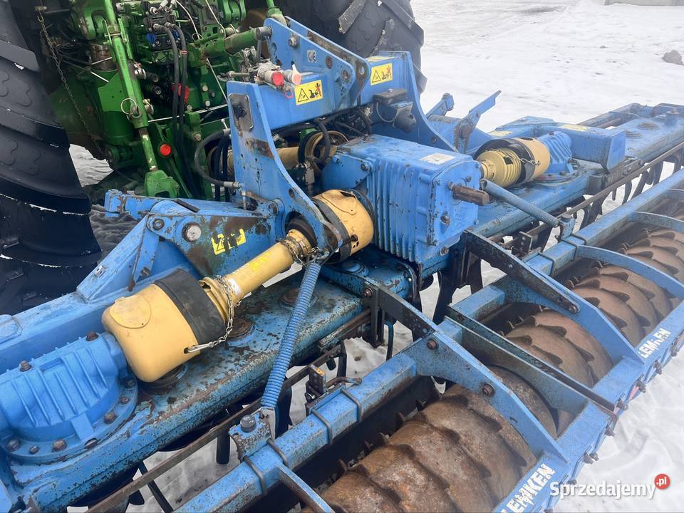 Brona wirnikowa agregat aktywny uprawowy Lemken Agregaty Mała Słońca sprzedam