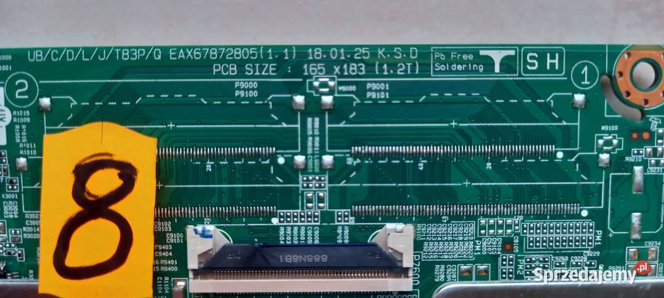 Płyty główne LG Samsung Philips 100 sprawne Karlino