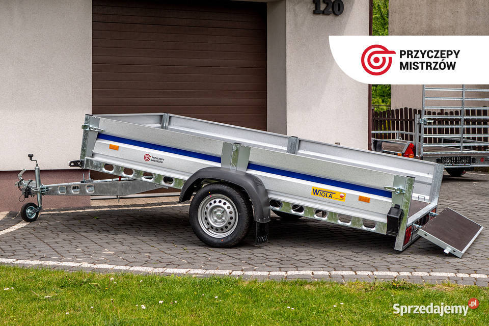 NOWA 2023 Przyczepa uchylna Wiola SILEZIA Dąbrowa Górnicza