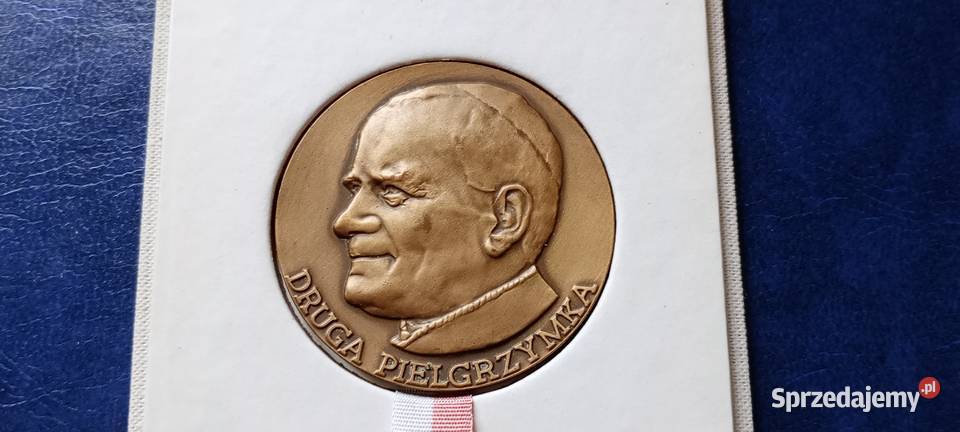 Stare monety Medal JPII Polska 4 Lesko