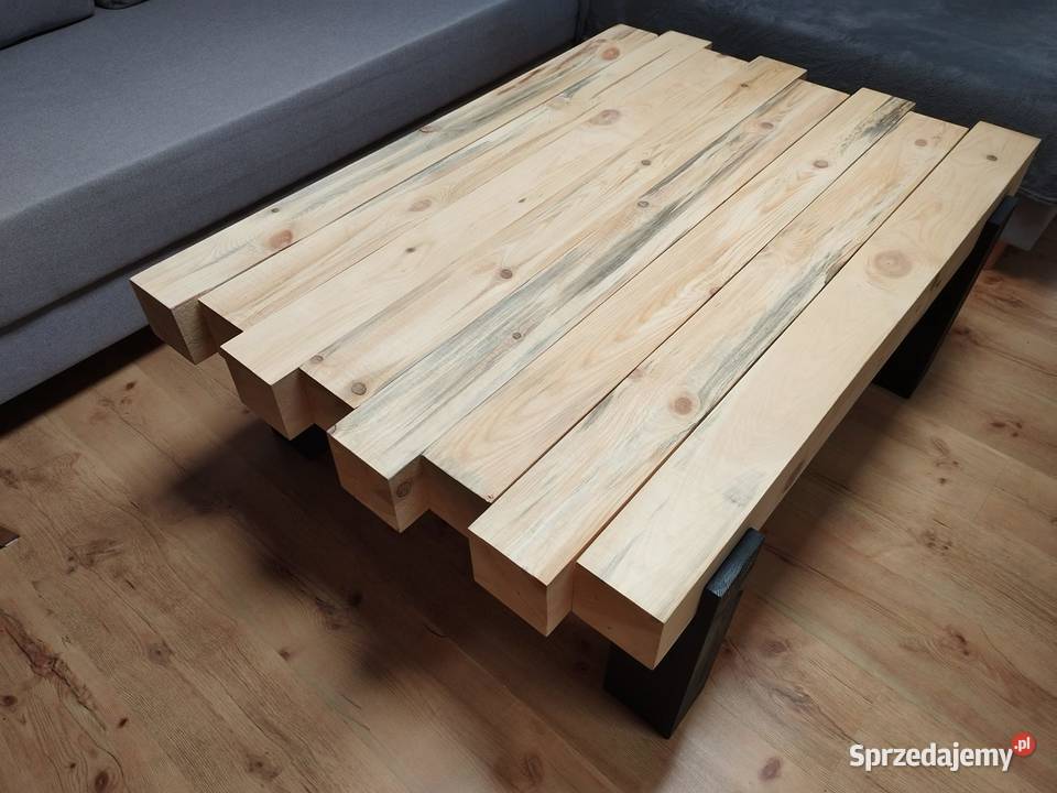 stół loft lite drewno Stoły, krzesła, biurka Siemianowice Śląskie sprzedam