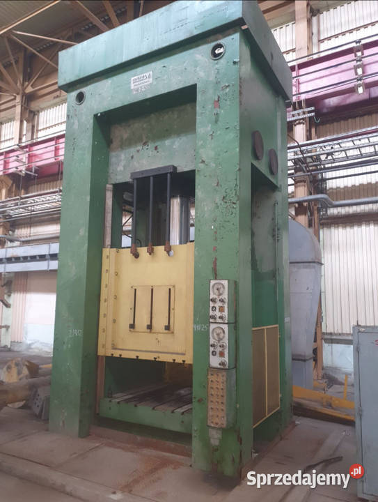 Prasa hydrauliczna 400 ton Częstochowa sprzedam
