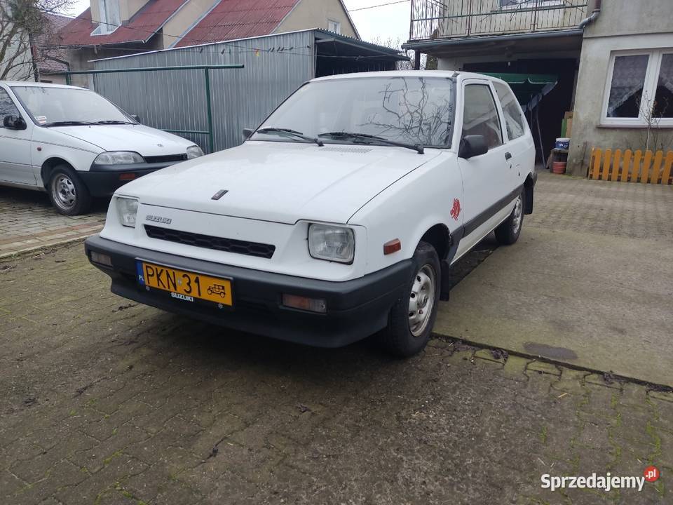 Suzuki Swift mk1 1987 automat zabytek żółte Konin