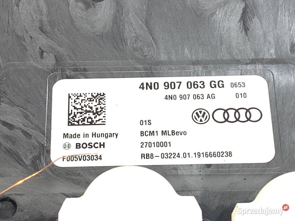 MODUŁ KOMFORTU BCM AUDI Q8 4N0907063GG SUV podkarpackie