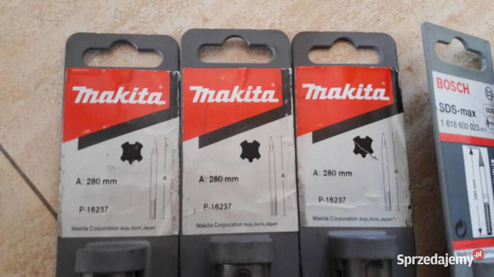 Grot szpic dłuto ostre Makita Bosch Głuchołazy sprzedam
