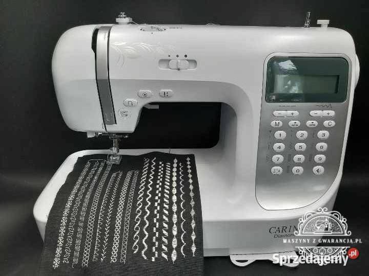 Maszyna do szycia CARINA DIAMOND skora jeans