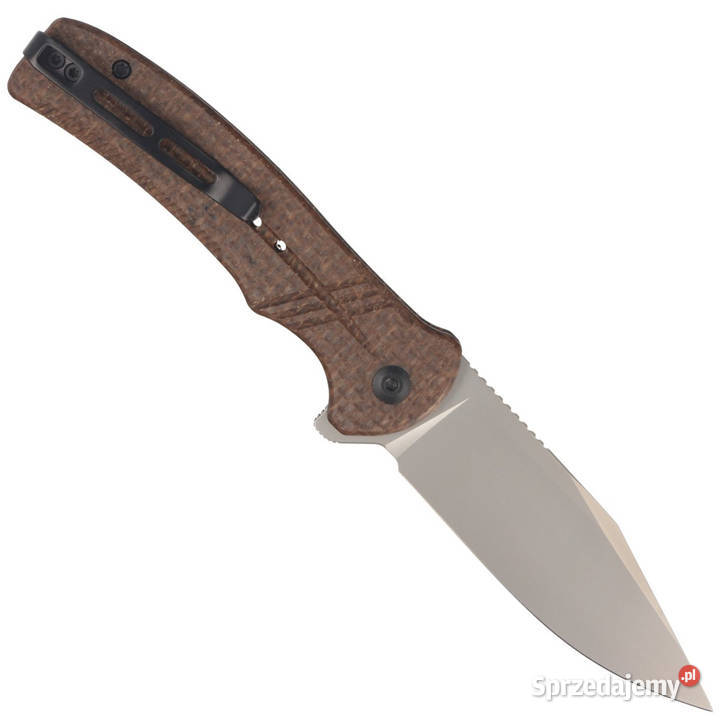 Nóż składany CIVIVI Cogent Brown Micarta Silver Warszawa