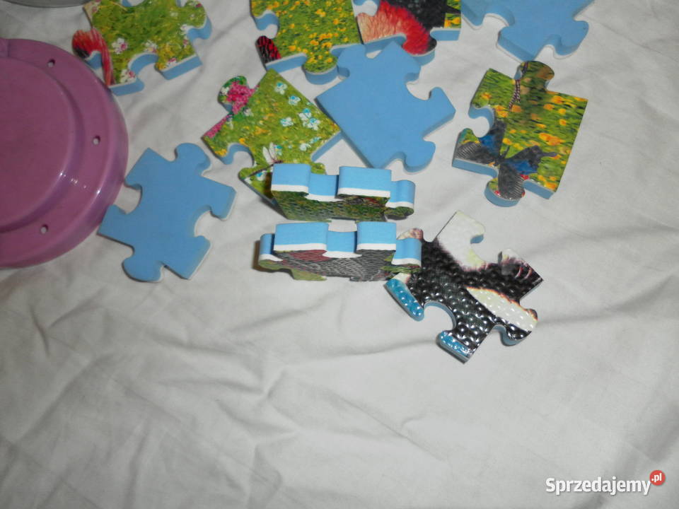 Grube Puzzle z Gąbki w Fajnym Słoju Kraków