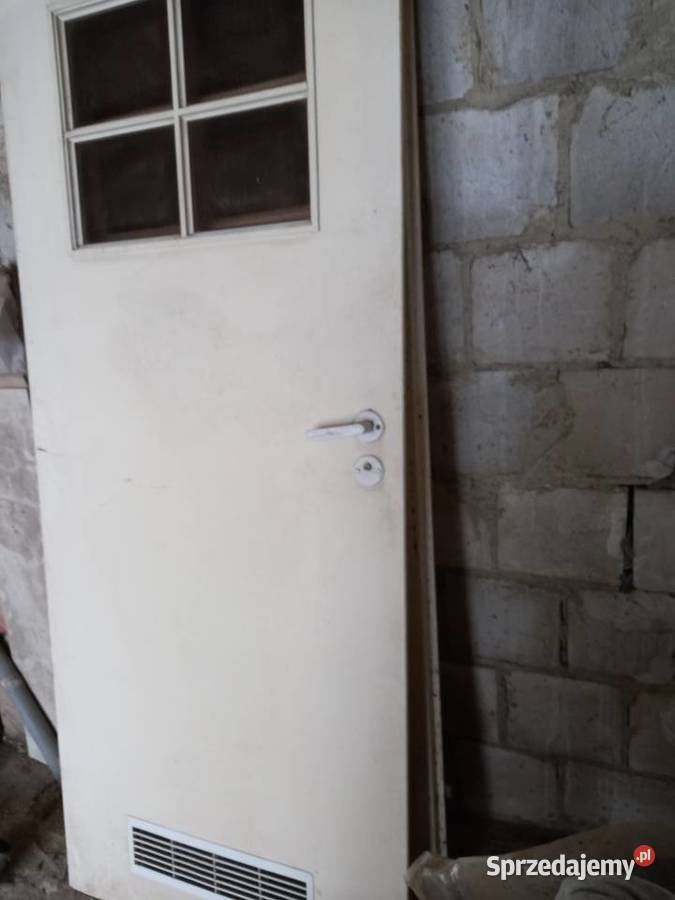 Drzwi łazien białe 80 lewe 2pełne 80 lewe lubelskie