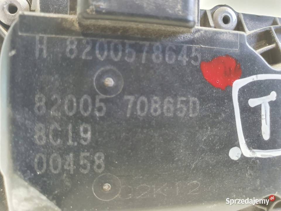 PRZEPUSTNICA H8200578645 Renault Megane III 14 osobowe Chełm