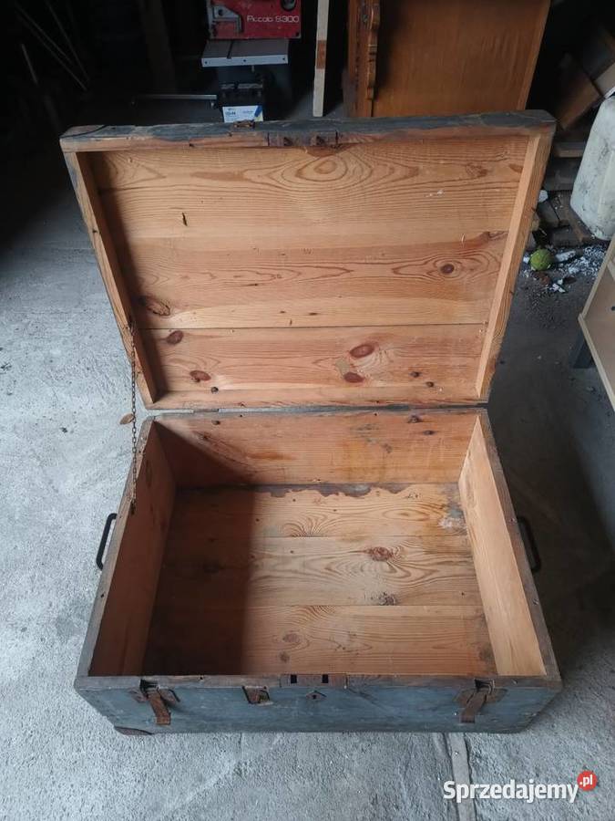 Skrzynia wojskowa kufer podróżny Meble