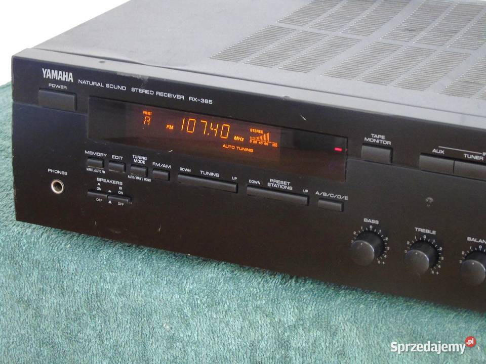 Amplituner Yamaha RX385 świetne stereo WYSYŁKA Jasło
